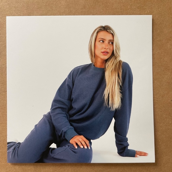 Comfrt Lounge Waffle Long Sleeve - Picture 3 of 3